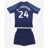 Leicester City Boubakary Soumare #24 Borta Kläder Barn 2025-26 Kortärmad (+ Korta byxor) Leicester City Boubakary Soumare #24 Borta Kläder Barn 2025-26 Kortärmad (+ Korta byxor)